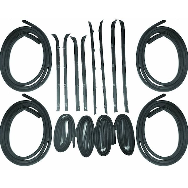 Fairchild Industries Kg1009-16 - 1981-1986 Fullsize Pickup Weatherstrip Kit KG1009-16 - main